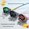 Car Headlight/Fog Light Wiring Harness Socket: H11/9005/9006/HB3/HB4/H8/H9/8810, Male/Female for High/Low Beam.