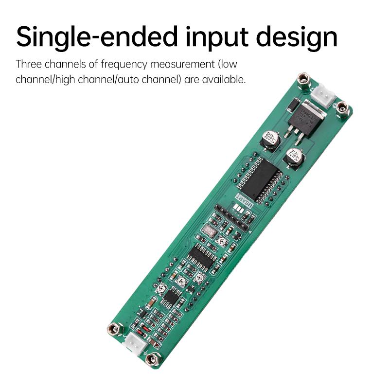 8-Bit Signal Frequency Counter 0.1MHz~1200MHz RF Cymometer Meter Digital Tube Display Frequency Module Frequency Tester Counter