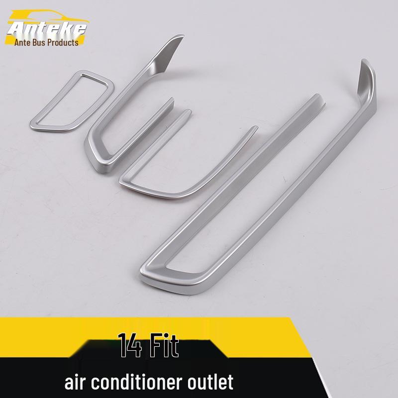 Decorative Air Vent Frame for 14 Fit Models - Center Console Interior Accessory