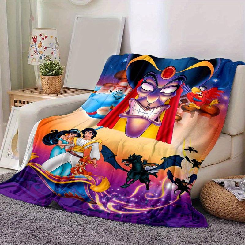 1pc. Disney Aladdin Magic Carpet Blanket - Perfect for Home, Office, Outdoor Use, Gift Idea, Suitable for All Seasonsz0417202