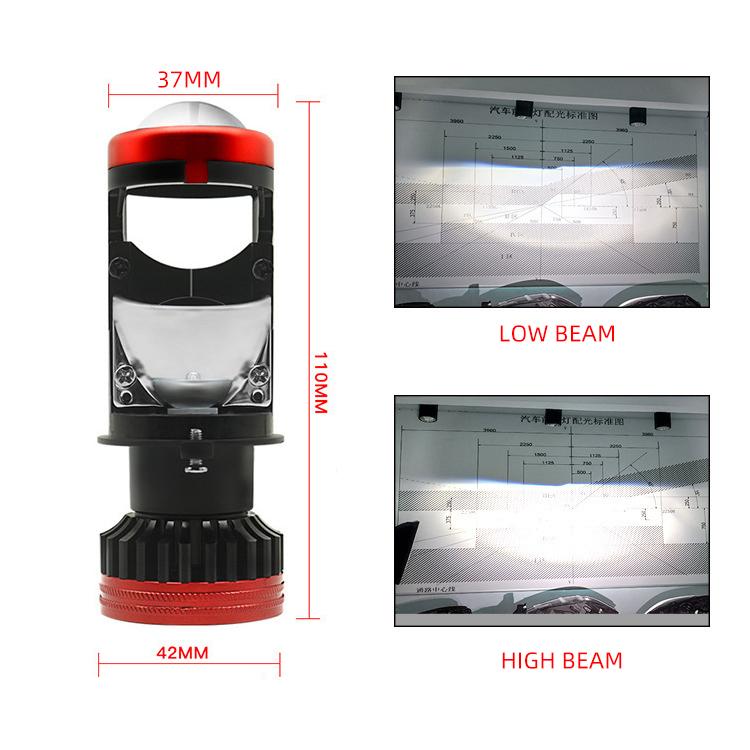 120 Вт 26000LM H4 светодиодный мини-объектив проектора фара H4/9003/HB2 автомобильная лампа Canbus лампа дальнего/ближнего света 6500K 12 В 24 В