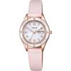 [CITIZEN] часы wicca (Солнечная Технология/Водонепроницаемый/Розовый) KH3-762-10 ACTIVE LINE Спортивные Милые Синтетическая Кожа Хрустальное Стекло Женские Аналоговые Простые Деловые S