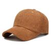 Unisex Women Men Outdoor Sun Hat Baseball Hat Corduroy Baseball Cap Adjustable