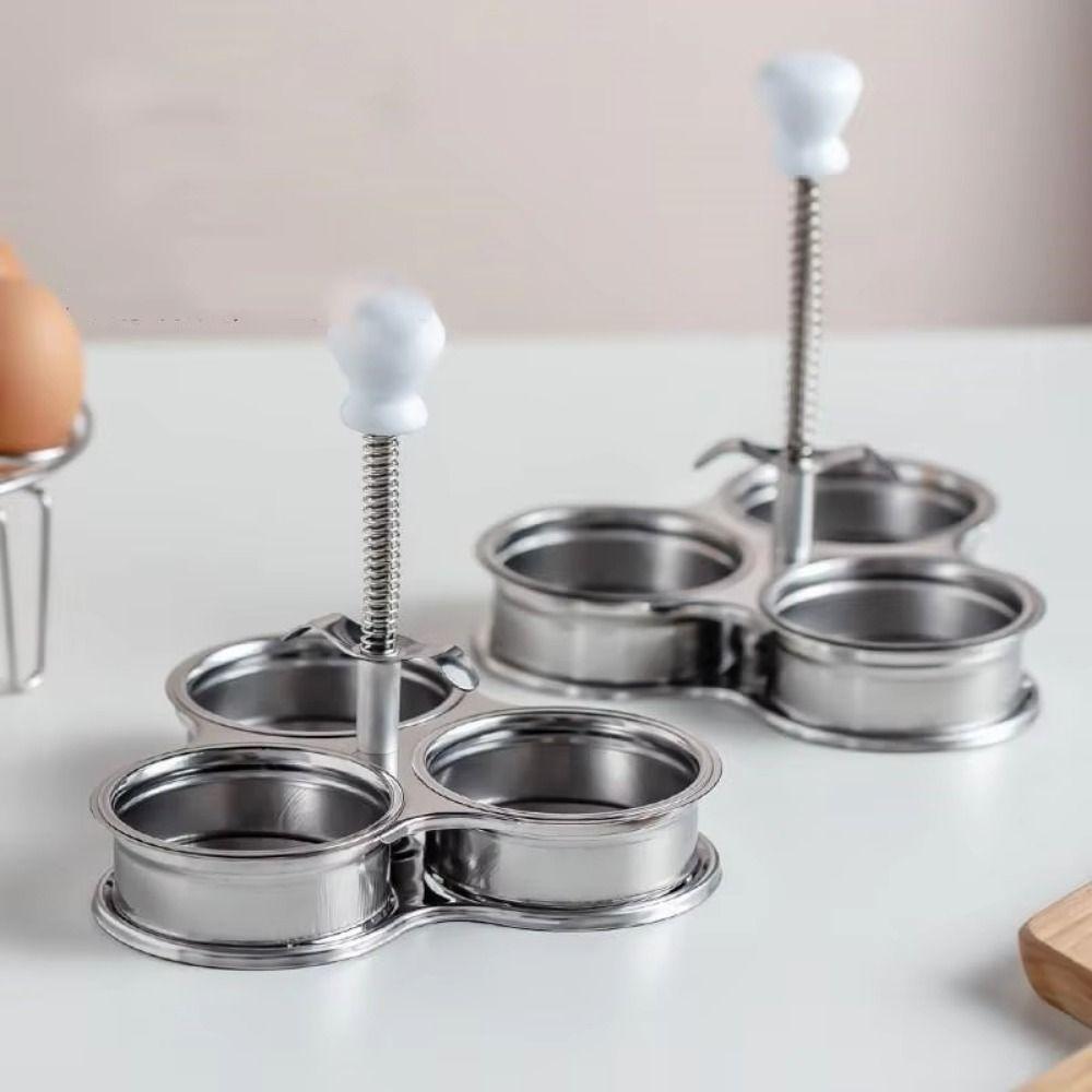 Пароварка для яиц из нержавеющей стали, антипригарная, с карманами для яиц, для варки на пару