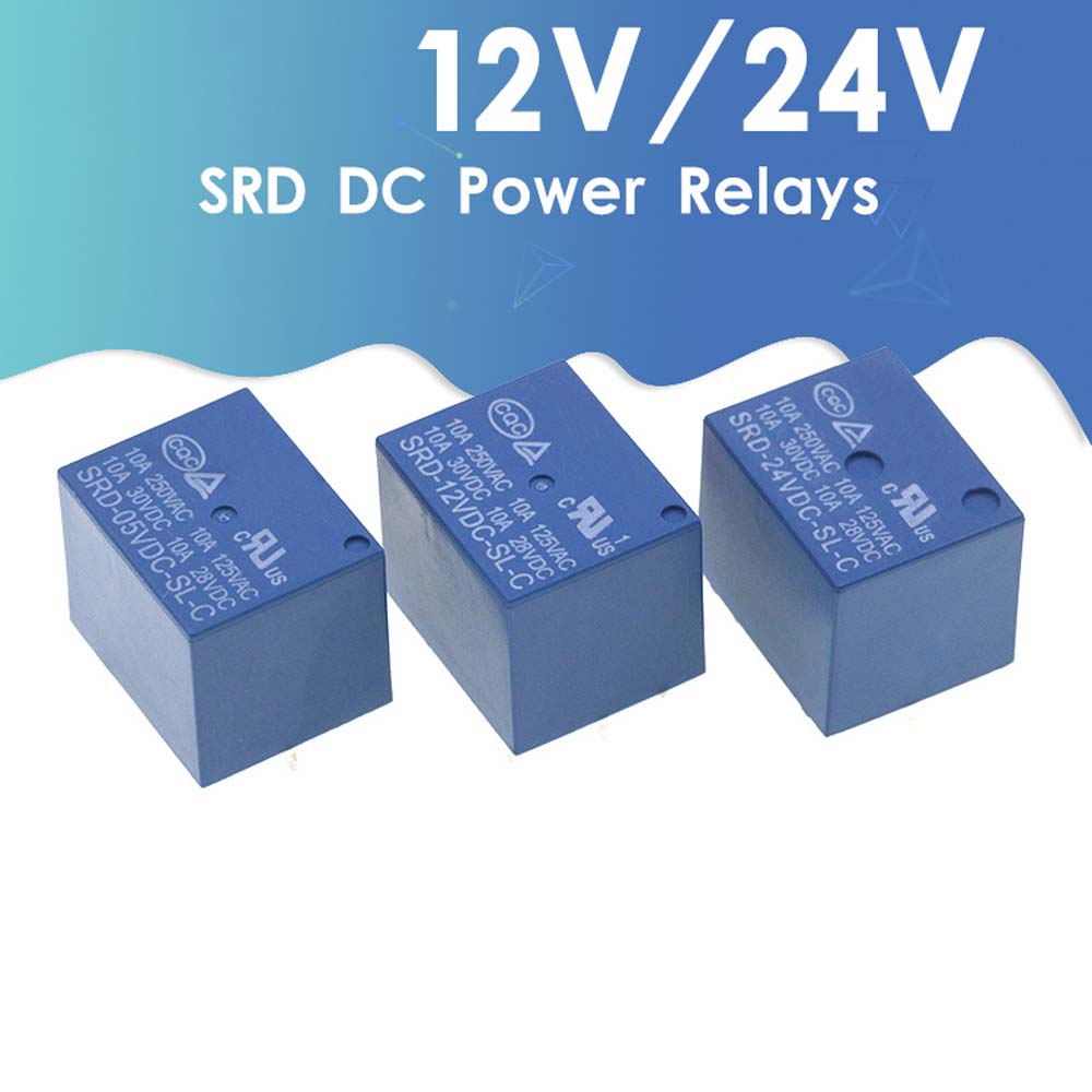 SRD-12VDC-SL-C 10A SRD-06VDC-SL-C Relay Module SRD-03VDC-SL-C Power Relays Smart Electronic
