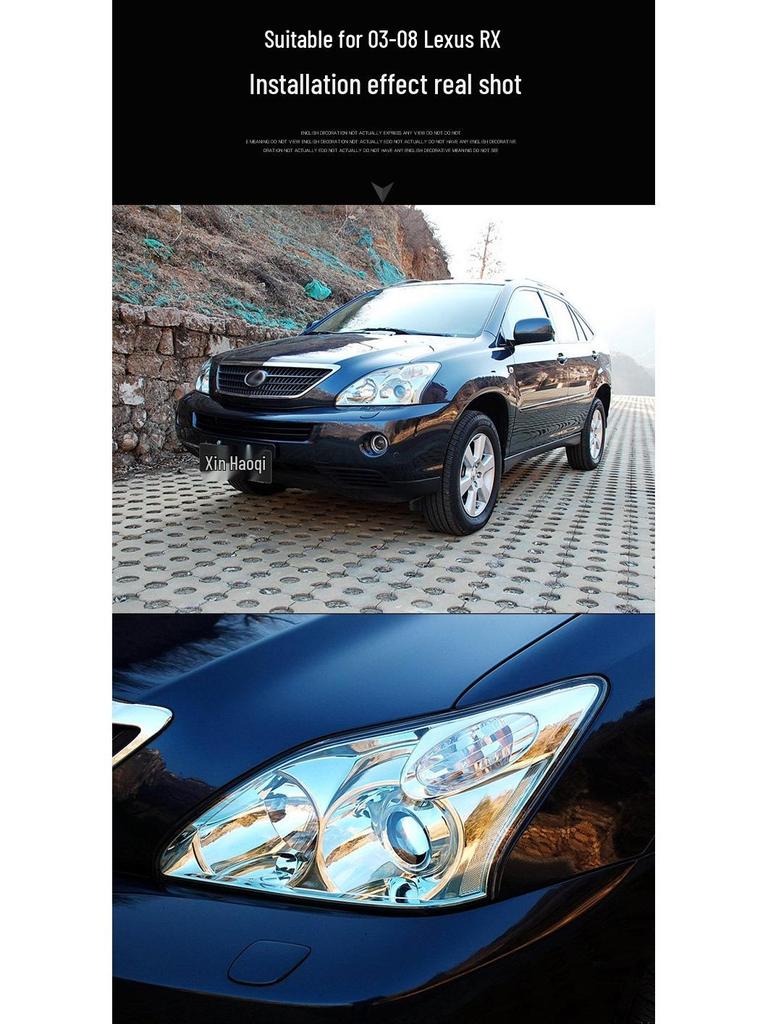 03-08 Lexus RX330 RX300 Передняя фара Прозрачная крышка