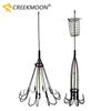 Fishing Accessories 8 Claw 16 Hook Squid Bait Trap Cage Fishing Lure Cage Octopus Hook Trap Basket Fishing Tools Tackle