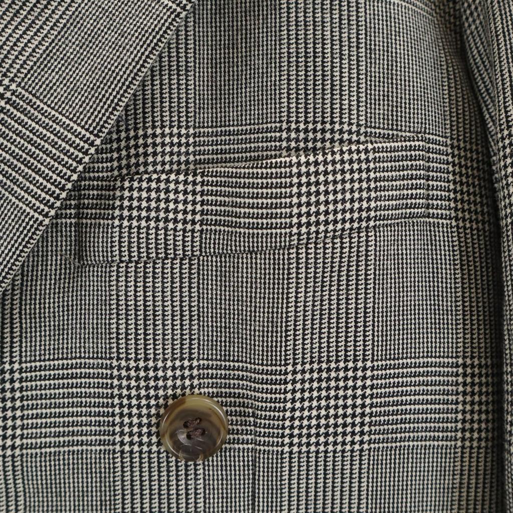 CHAPS RALPH LAUREN 80-е 90-е Seibu Индивидуальный пошив Старый Гленчек двубортный пиджак Мужской Б/У