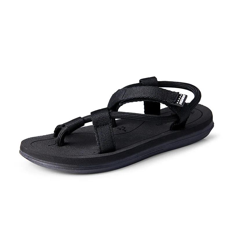 Fashion Summer Fashion Men SandalsRoman Outdoor Beach Comfortable Shoes Flip Flops Slip On Flats Opened Toe Sports Slippers