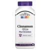 Cinnamon Plus Chromium, 2,000 Mg, 120 Veggie Capsules (500 Mg Per Capsule)