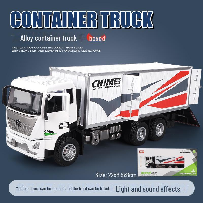 Large Alloy Dump Truck Model Toy for Kids