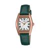 Casio Мужские аналоговые кварцевые часы из нержавеющей стали SHE-4564PGL-3A, водонепроницаемость 50 м