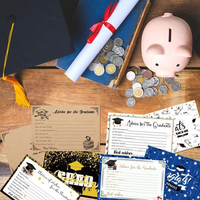 Выпускники вечерние игровые карты праздничные атрибуты украшения бумажная поздравительная открытка