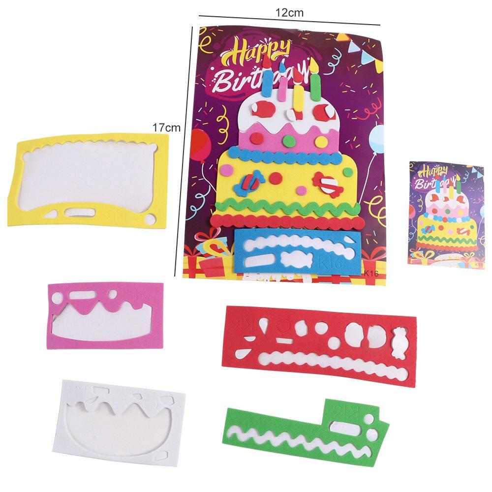 10PCS Handmade DIY EVA Foam Sticker Toy EVA Foam Educational Toys Toys for Children