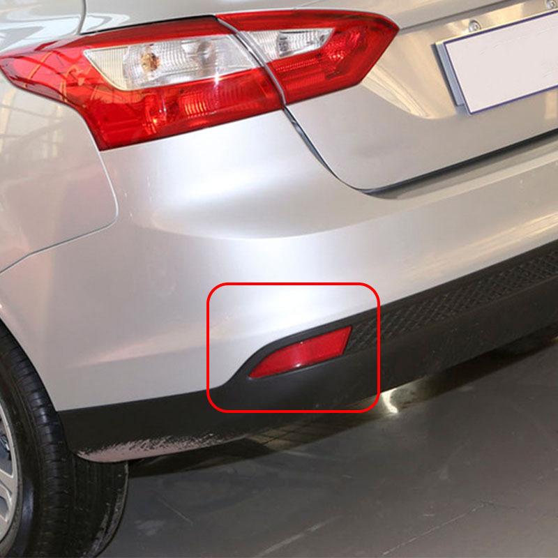 Пластиковый красный левый задний отражатель бампера автомобиля BM51515COAE 19x4.2см Подходит для Ford Focus 2012 2013 2014 2015