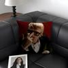 JJoost KleinN Rapper Cushion Cover Natural Linen Organic Fabric DoubleSided Printing Sofa Home Decor Gift Pillow Case