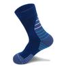 TFO 5th Generation Hiking Socks Shock Absorption Outdoor Sports Socks Mountaineering Socks B2902414 Men's Color Blue L