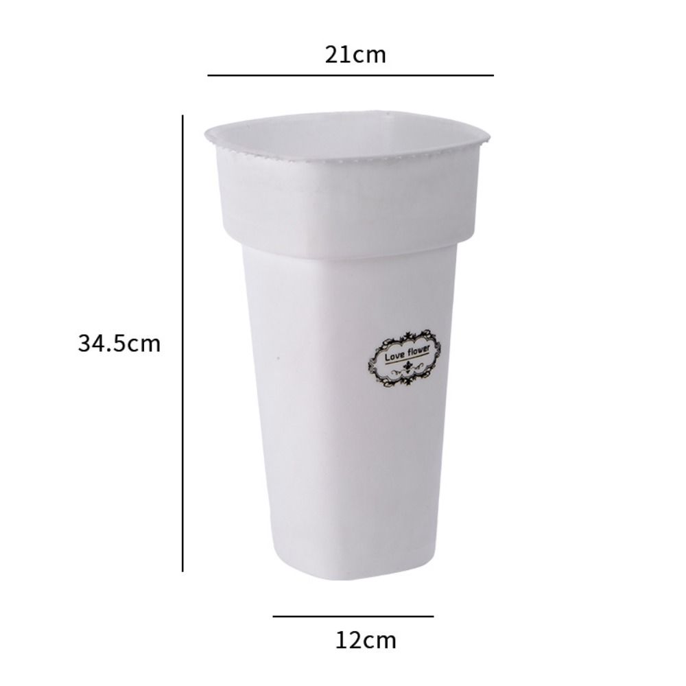 Пластиковые ведра для демонстрации цветов Скандинавские кашпо для растений Ведра для цветов Домашний свадебный декор