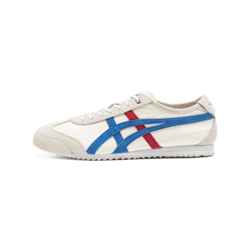 ONITSUKA TIGER Кроссовки унисекс Mexico 66 SD Белые Синий Директория Замша 1183C015-104