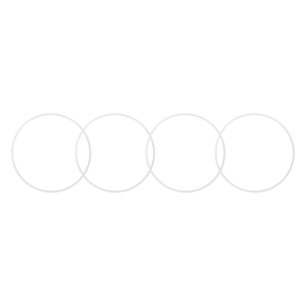 4Pcs 20 Inch Wheel Rim Protector Ring ABS Scratch Resistant Elegant Look Self Adhesive Wheel Rim Guard Trim Ring for