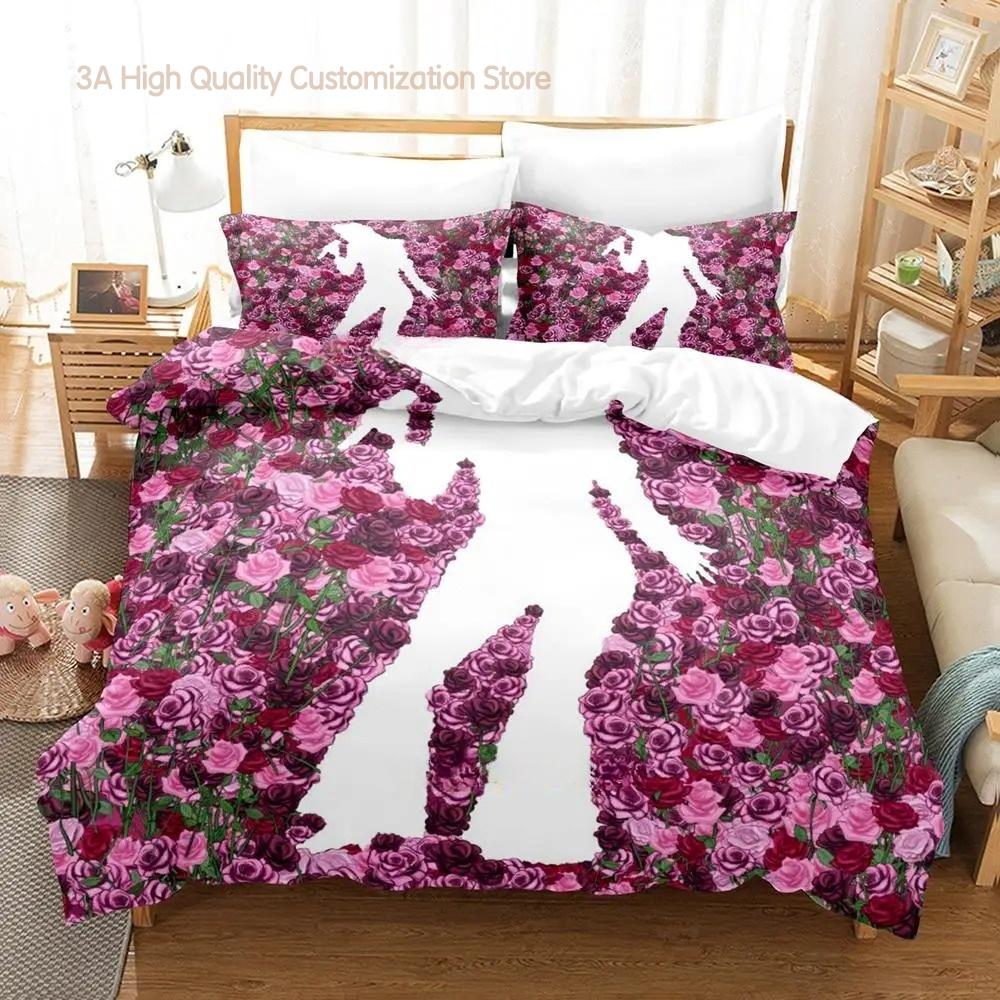 Популярный комплект постельного белья Селены Кинтанилья Односпальный Двуспальный Полный Queen King Размер Комплект для кровати Взрослая спальня Комплекты пододеяльников Комплект простыней
