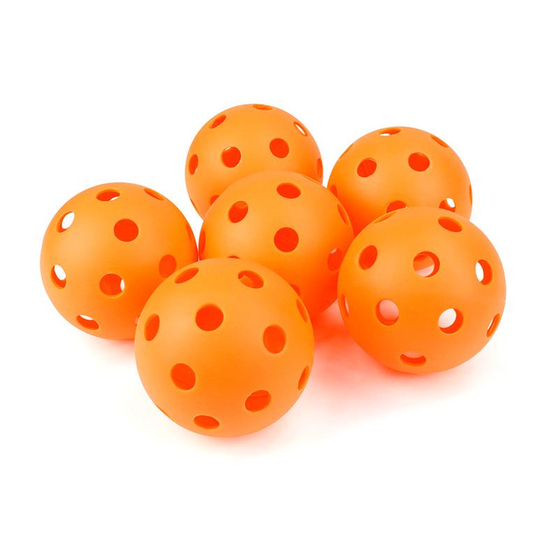 72Mm 26 Holes Floorball Stick Ball Pe Plastic For Field Hockey Training Street Outdoor Sport Practice Ice Hockey Puck Equipment