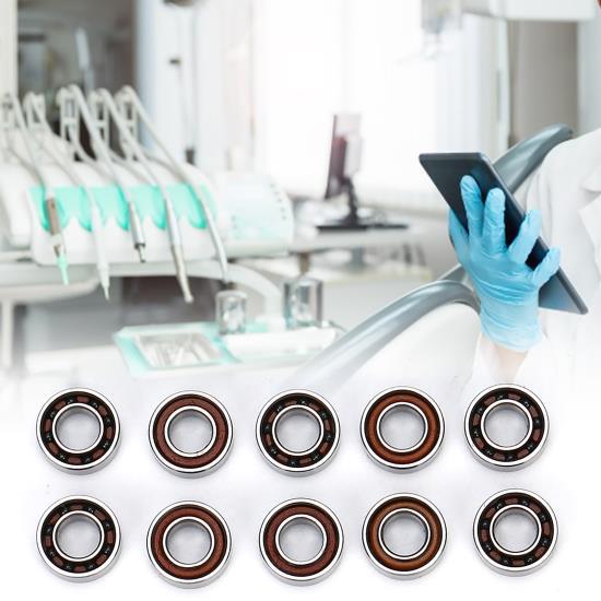 10 шт. универсальный стоматологический подшипник из нержавеющей стали для высокоскоростного стоматологического наконечника