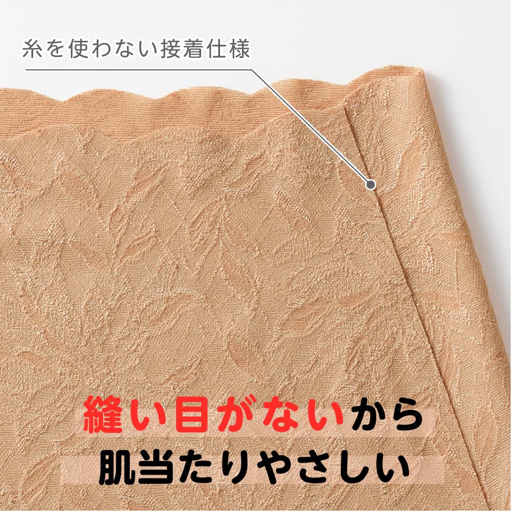 [Gunze] Корректирующие шорты Kirei Labo, Бесшовные, Гипоаллергенные, Короткие, Женские, 1. Синий Рона (В упаковке) L