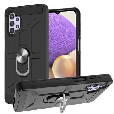Чехол - Samsung - Galaxy A32 5G - Ударопрочный - Защита от царапин - С кольцом-держателем - Черный