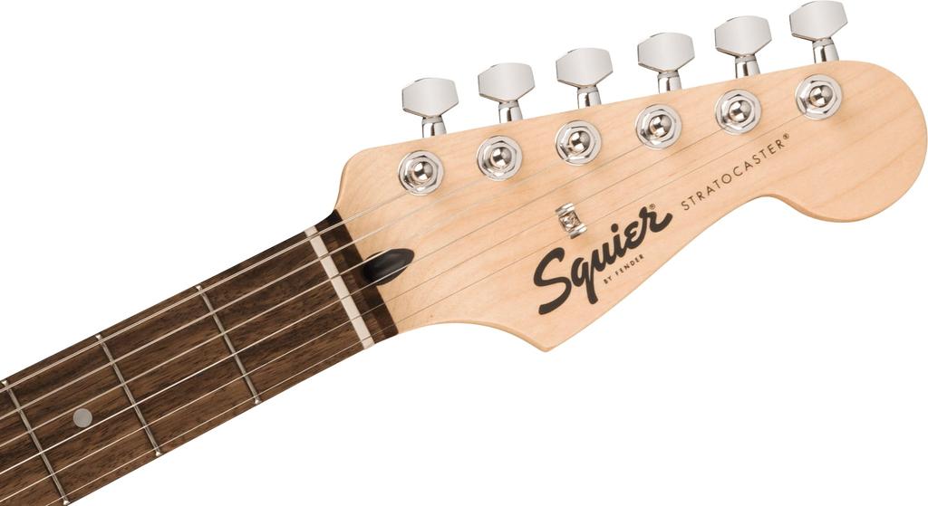 Электрогитара Fender Squier by Fender Squier Squier HT Laurel Black Black с мягким чехлом Sonic™ Stratocaster® H, накладкой на гриф, пикгардом,