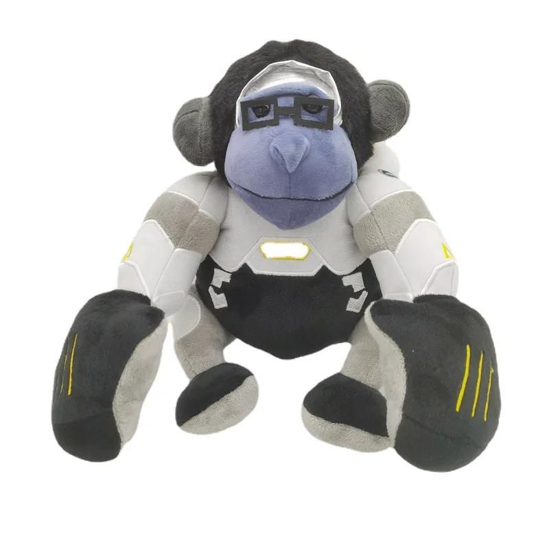 Творческий Новый Jumbo Winston Plush OverWatch Winston Gorilla Plush Doll Подарок На День Рождения Аниме Plush Jumbo Winston Plush Overwatch
