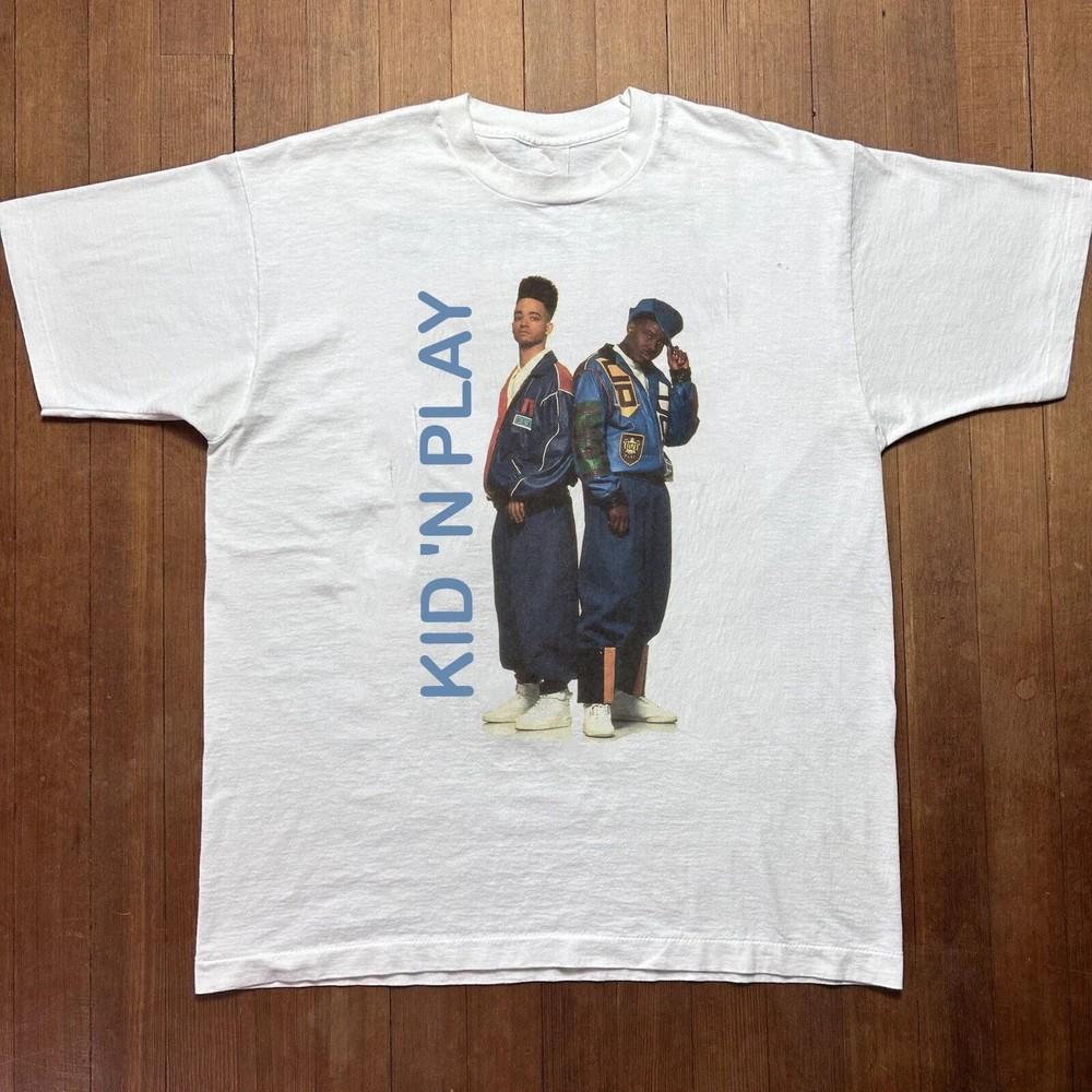 Kid 'n Play White T-Shirt Cotton Unisex S-234XL Short Sleeve DM869 Unisex T-Shirt