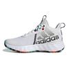 Own The Game 2.0 Durable Non-Slip Mid-Top Basketball Shoes Kids Sneakers White Black H01556