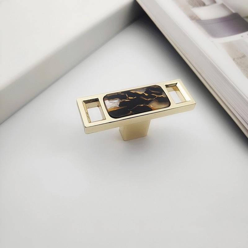 Дверные ручки и ручки из цинкового сплава для корпуса шкафа, элегантные ручки для мебели из смолы, ручки для ящиков кухонных шкафов, рычаги для внутренней отделки