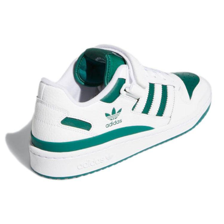adidas Forum Low White Collegiate Green Кроссовки унисекс Cloud-White GY8556