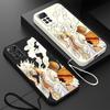 Чехол для Xiaomi Redmi Note 10s 9s 10Lite 11s 12s 13 12 ProPlus 8 9 10 11 Pro 9 8 Мягкий ТПУ O-One Piece Луффи 5-я Передача