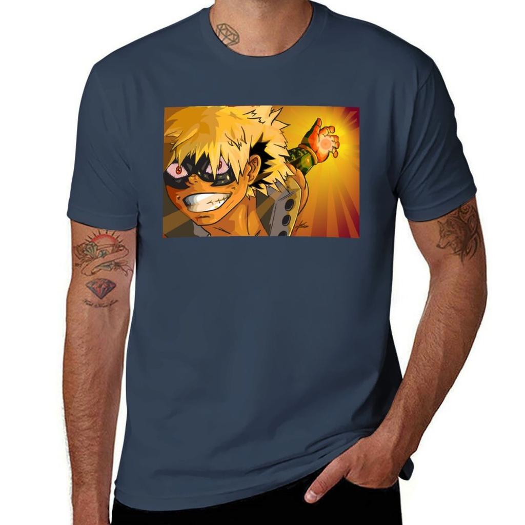 Bakugo Tshirt Work Outdoor Tshirt For Unisex