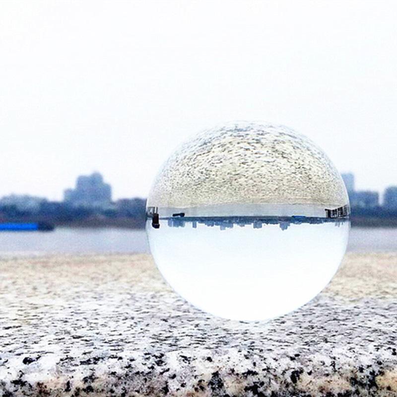 1PC Fortune Telling Ball Photography Props Reflective Glass Ball Decor Crystal Ball Clear