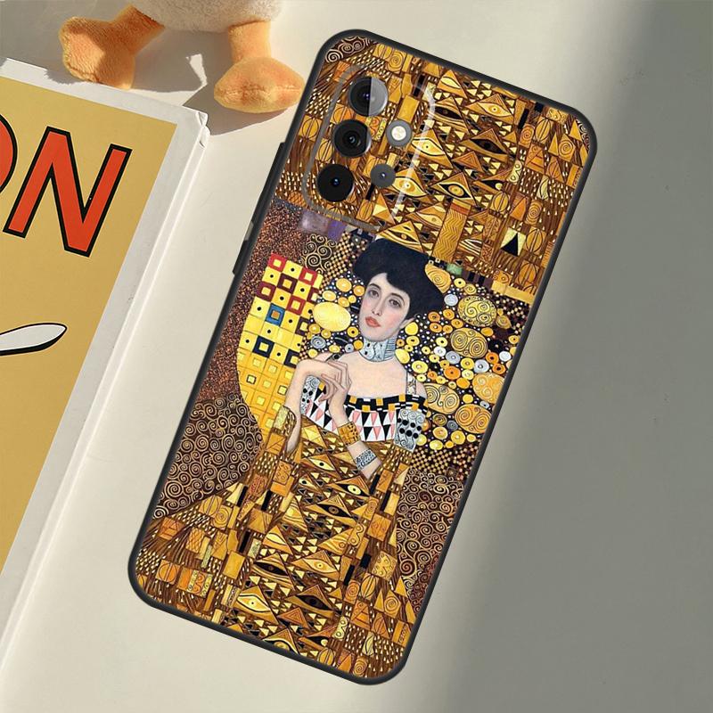 Поцелуй Густава Климта Чехол для Samsung Galaxy A22 A52 A32 A54 A14 A16 A26 A36 A56 A55 A35 A05 A06 A15 A53 A33 A13