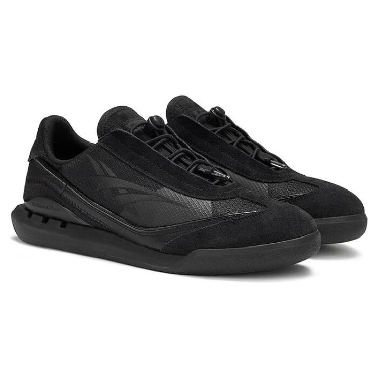 ONITSUKA TIGER SP Textile, Коровья кожа Нескользящие Устойчивые к истиранию Низкие Повседневная обувь Унисекс Черный 1183C229-001