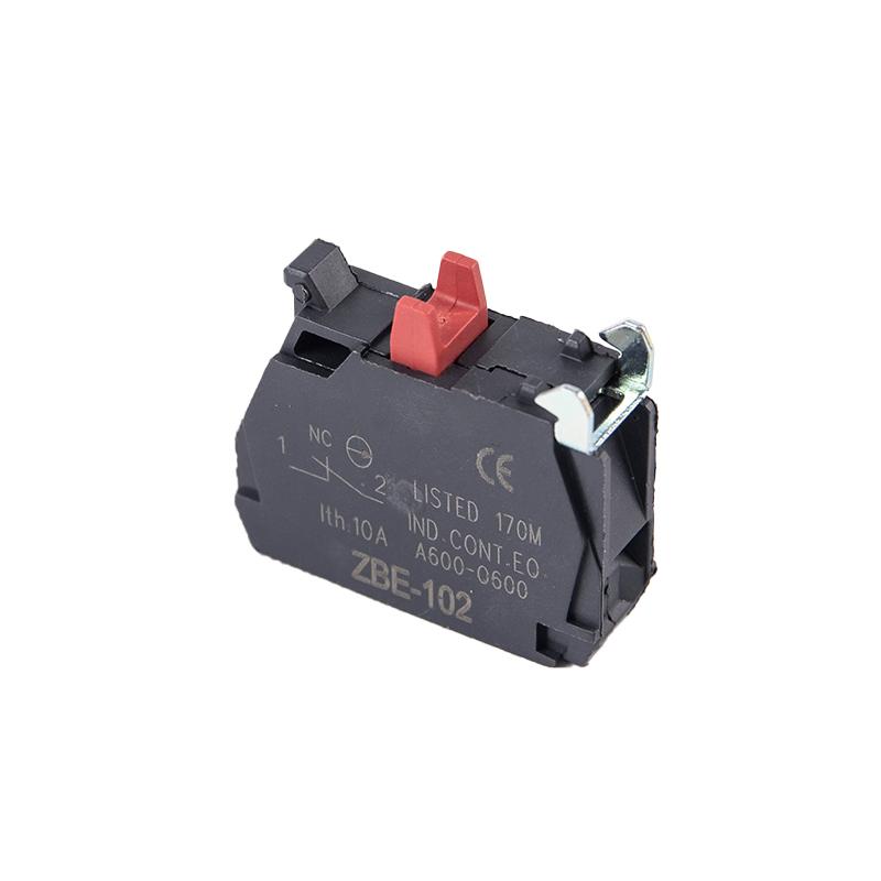 Button Switch Contact Block Base Zbe-101 No / Zbe-102 Nc For Xb4/Xb5