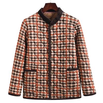 Женская зимняя теплая куртка больших размеров, утолщенная, теплая, бейсбольная куртка в этническом стиле, воротник-стойка, напечатанная