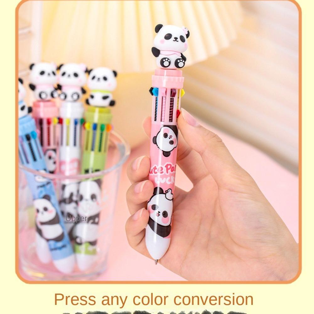 Cute Ballpoint Pen Plastic Stationery Gifts New Panda Ballpoint Pen