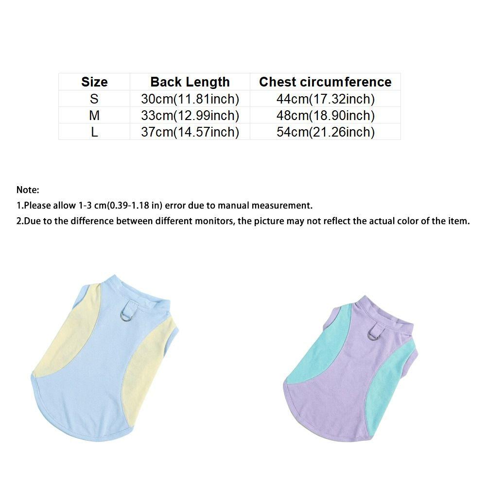 Breathable Mesh Dog Cooling Vest Comfortable Pet Summer Clothes Outdoor Walking