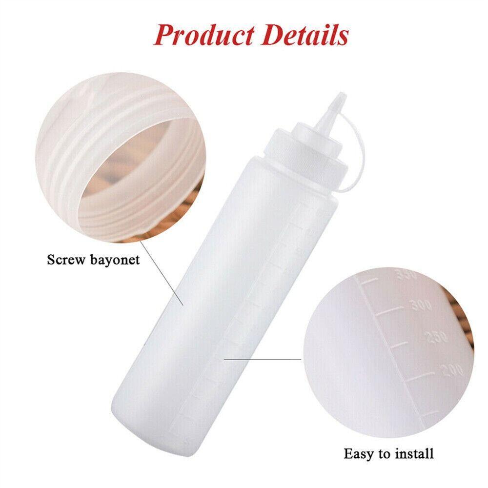 Бутылка для приправ, бутылка для соуса, пластиковый дозатор масла, кухонные принадлежности