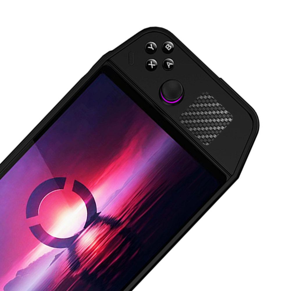 Наклейки с узором из углеродного волокна для игровой консоли Legion Go, наклейки, чехол для тачпада, защитные наклейки для Legion GO