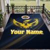 Custom Text Printed Rug Fenerbahçe FC Non Slip Floor Carpet For Home Room Decor