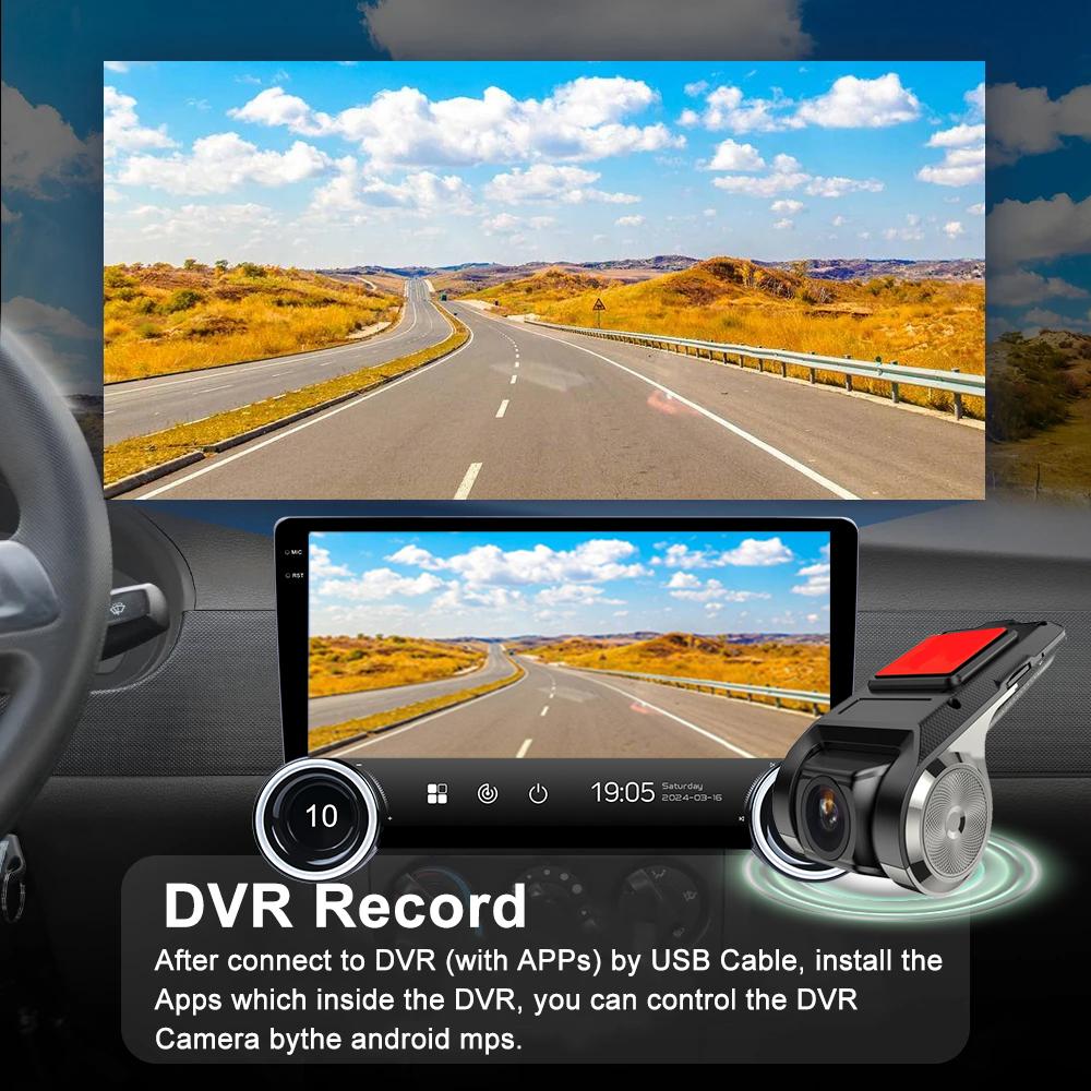 Reakosound Android 4 Core Car Radio 10.1" High Definition GPS Navigation Bluetooth Universal Car Multimedia Player Carplay Stereo