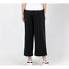 Puma Drawstring Wide Leg Casual Pants Women Bottoms Black 598522-01