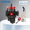 PE17 19 22 24 26 28 мм Карбюратор С Жиклером Для Yamaha Kawasaki Honda 2-тактный 4-тактный Фланцевый Двигатель Мотоцикла Питбайк Мопед Скутер
